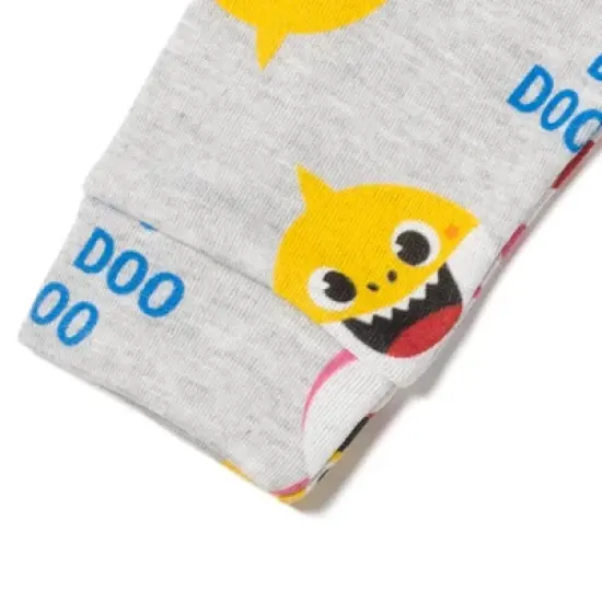 Pinkfong Baby Shark Fleece Pullover Sweatshirt and Pants Set Toddler  image {4}