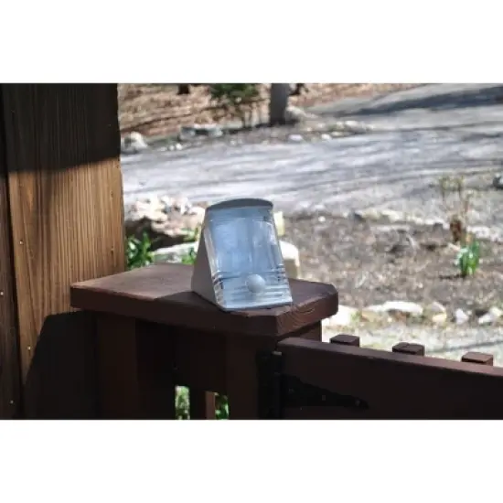 Maxsa Innovations Solar Powered Motion Activated Wedge Light image {1}