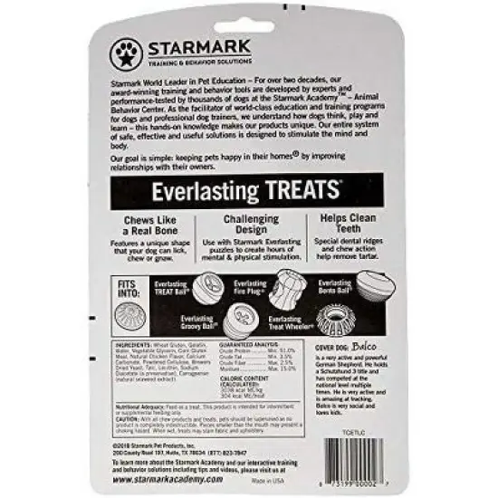Starmark Everlasting Treats Chicken Dog Chew Toy - Small image {2}