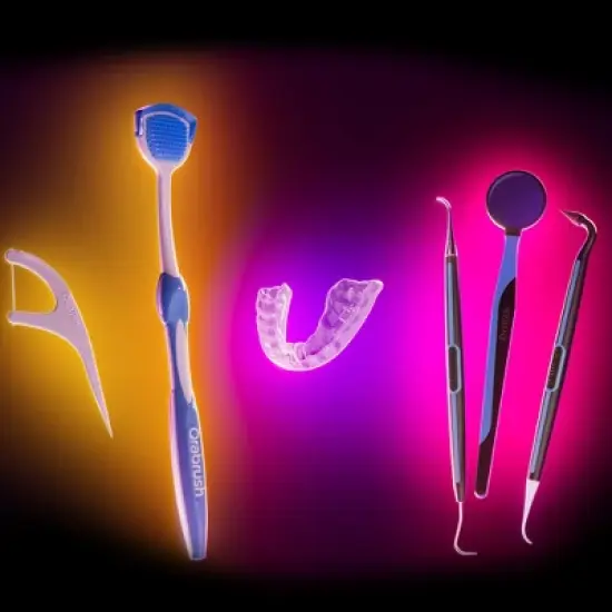 DenTek Comfort-Fit Dental Guard for Nighttime Teeth Grinding - 2ct with Storage Case image {6}