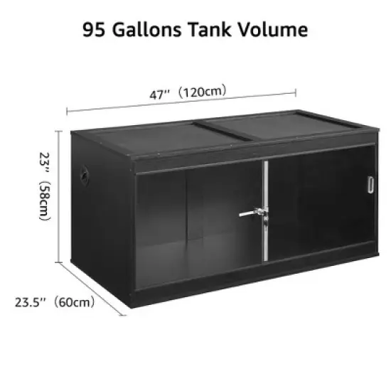 unipaws 95 Gallon Reptile Tank image {2}