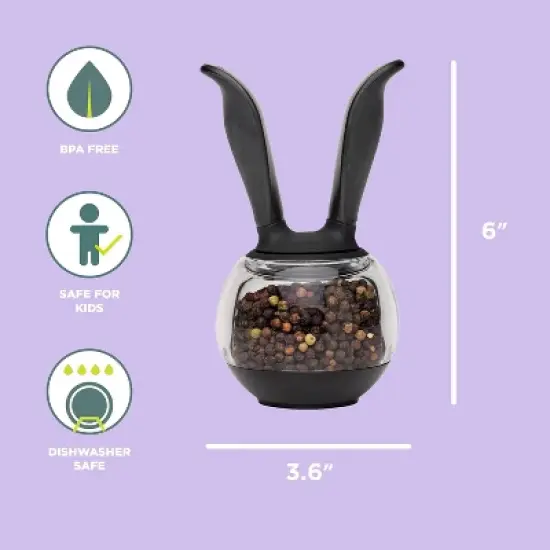 Chef'n PepperBall Black and Clear) image {1}