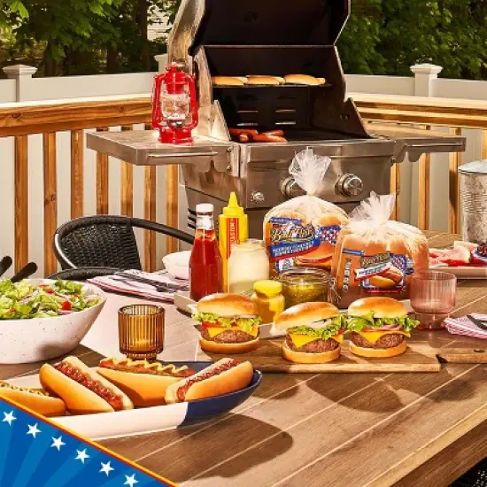 Ball Park Hamburger Buns - 15oz/8ct image {5}