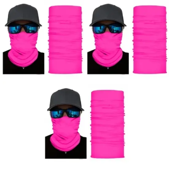 3 Pack Neck Gaiters Lightweight and Breathable Face and Neck Covers image {9}