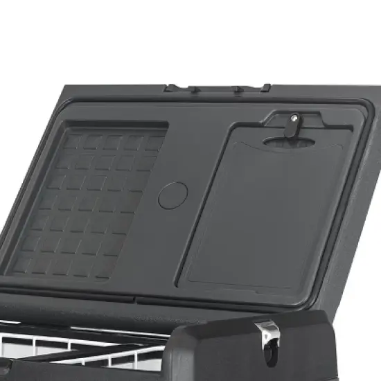 Newair 48 Qt. Portable 12v Electric Cooler with LG Compressor, Fridge and Freezer image {10}