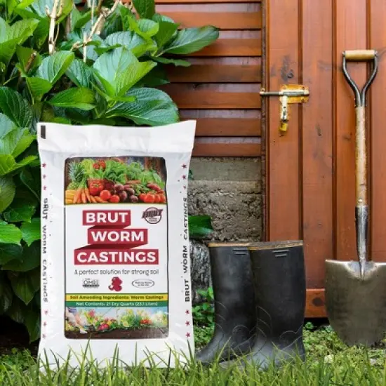 Brut Worm Farms Organic Worm Castings Soil Builder image {1}