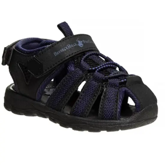 Beverly Hills Polo Club Boys Closed Toe Sport Sandals Summer Shoes for Walking Hiking Outdoor (Little Kid) image {7}