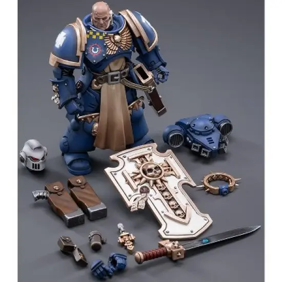 Ultramarines Bladeguard Veterans 03 1/18 Scale | Warhammer 40K | Joy Toy Action figures image {4}