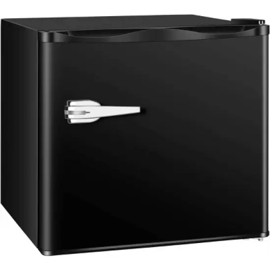 Kismile 1.2 Cu.Ft Upright Freezer, Energy Saving and Low Noise, 3 temperature settings (Black) image {8}