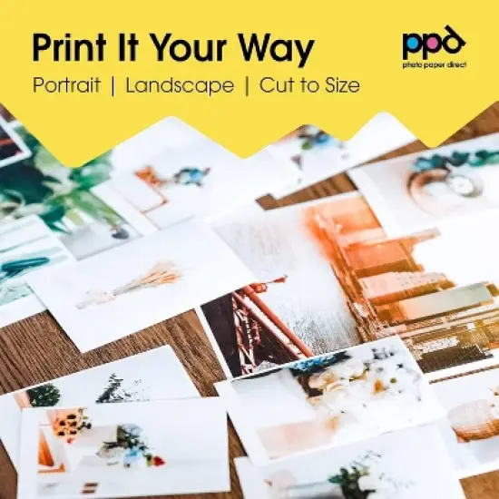 PPD Glossy Photo Paper 5x7" 100 sheets 280 gsm for Inkjet Printers image {2}