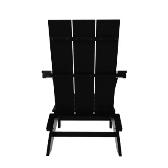 WestinTrends Ashore HDPE Folding Adirondack Chair (Set of 2) image {6}