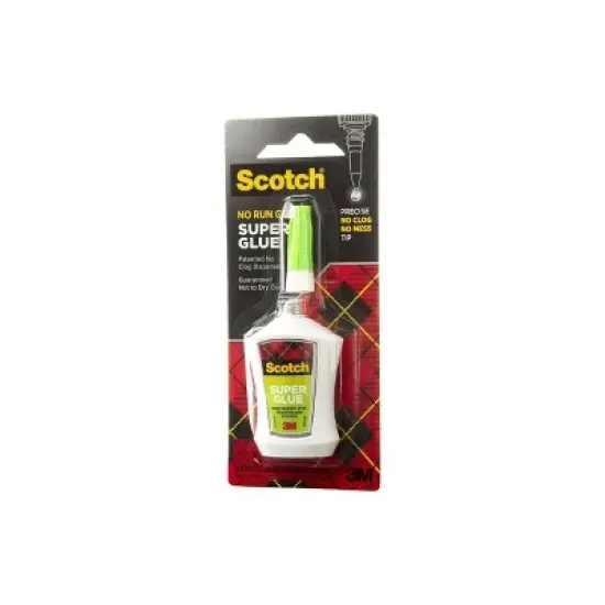 Scotch Super Glue Gel in Precision Applicator .14oz image {10}