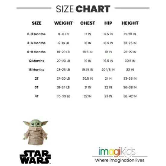 Star Wars The Child Zip Up One Piece Bathing Suit Toddler image {6}