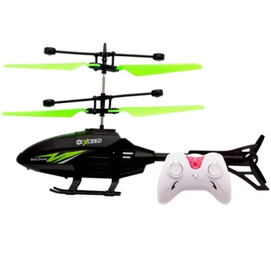 Link Remote Control Helicopter Flying Toy Gyro Stabilizer Infrared 2 Channel image {3}