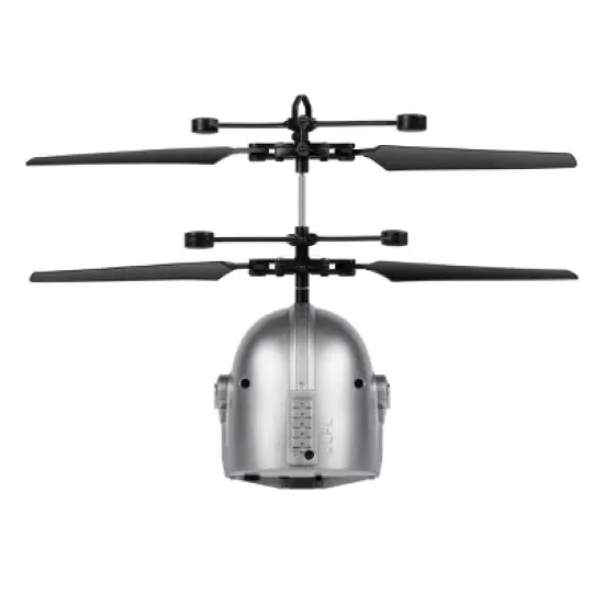 Star Wars The Mandalorian Mando Helmet Sculpted Head UFO Helicopter image {2}