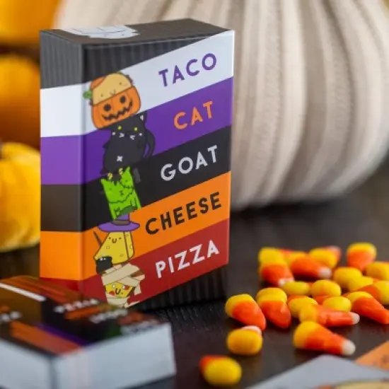 Dolphin Hat Games Taco Cat Goat Cheese Pizza Halloween Card Games: Creative Thinking, 3-8 Players, Party Fun image {3}