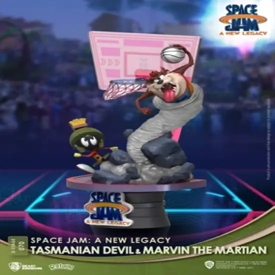 WARNER BROS Space Jam: A New Legacy-Tasmanian Devil & Marvin The Martian Close Box (D-Stage) image {2}
