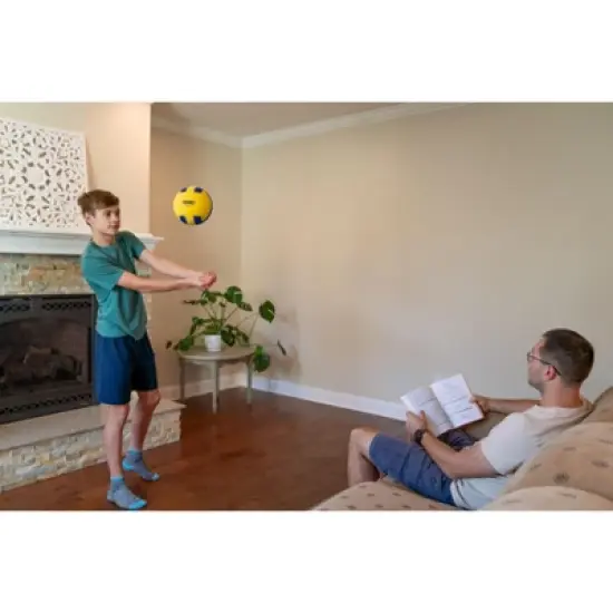 Nero Silent Ninja Indoor Volleyball &ndash; Quiet Bounce Training Ball for Setting, Passing, and Control Drills  7 Inches image {2}