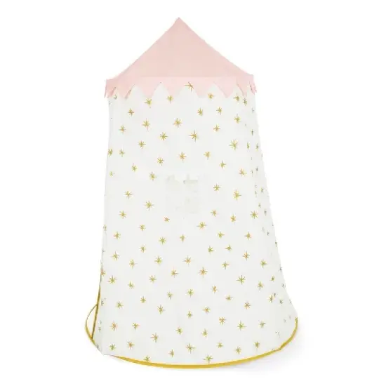 Wonder&Wise 1011205615 Indoor Childrens Kids Toddler Foldable Canvas Pop Up Play Tent House Toy for Ages 3 and Up, Starburst image {2}