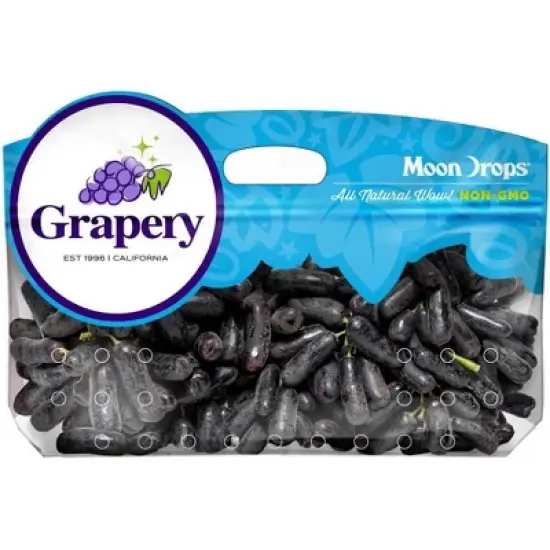 Grapery Fresh Moon Drop Grapes - 1.5lbs image {1}
