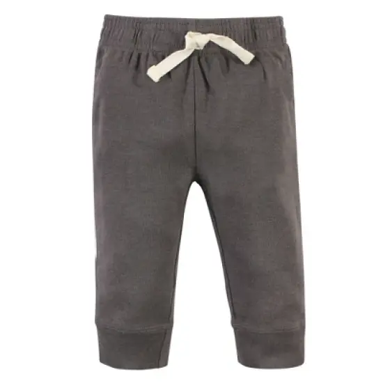 Hudson Baby Infant and Toddler Boy Cotton Hoodie, Bodysuit or Tee Top and Pant Set, Forest Toddler image {3}