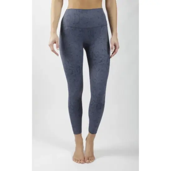 Yogalicious - Women's Nude Tech Water Droplet High Waist Ankle Legging image {4}