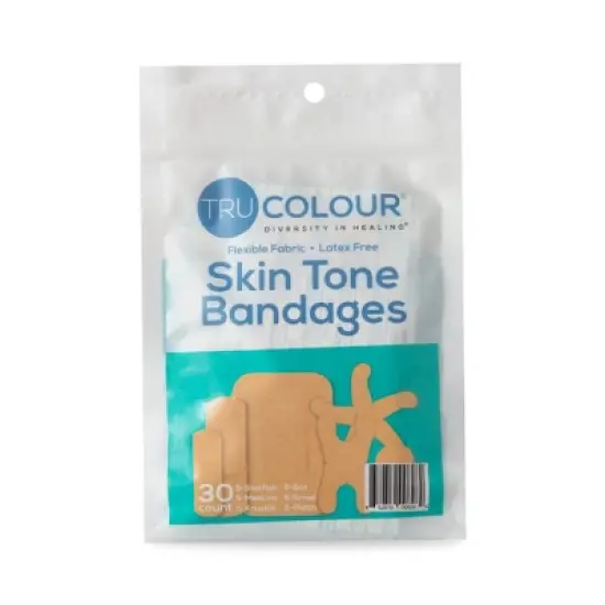 TruColour Skin Tone Shade Adhesive Bandages, Beige image {1}