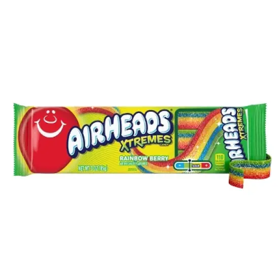 Airheads Xtremes Belts Chewy Candy - 3oz image {10}