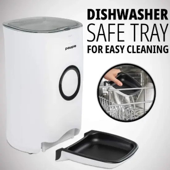 Pawple Automatic Pet Feeder, Cat & Dog Food Dispenser Bowl image {5}