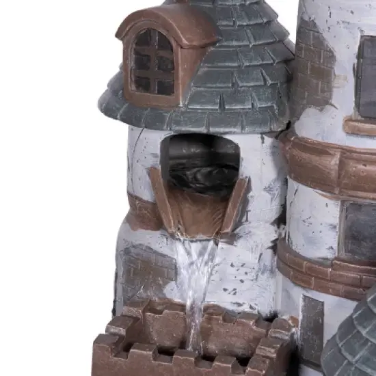 35"H Outdoor Fountain - Alpine Corporation image {4}