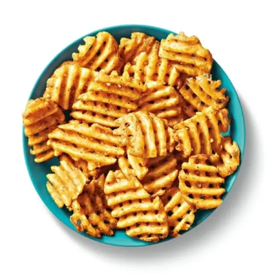 Frozen Crispy Seasoned Waffle-Cut French Fries - 24oz - Market Pantry&trade; image {2}