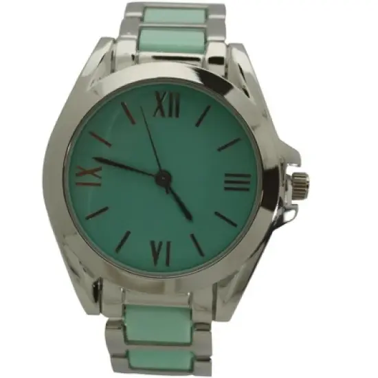 OLIVIA PRATT TWO TONE PASTEL COLORS AND METAL WATCH image {5}