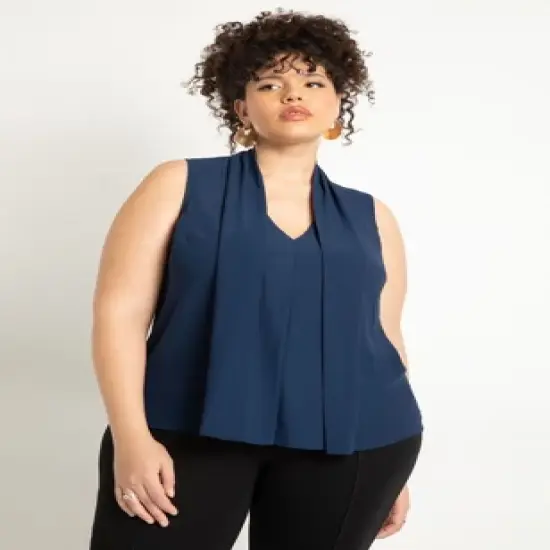 ELOQUII Women&rsquo;s Plus Size The Ultimate Layering Tank image {3}
