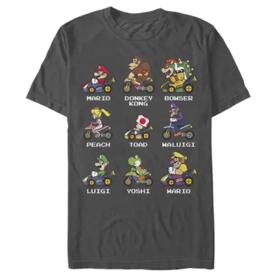Men's Nintendo Mario Kart Cast T-Shirt image {6}