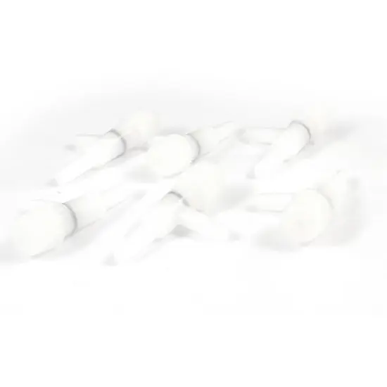 Unique Bargains 2-way White Plastic Aquarium Fish Tank Pond Air Flow Control Valve 6 Pieces image {3}