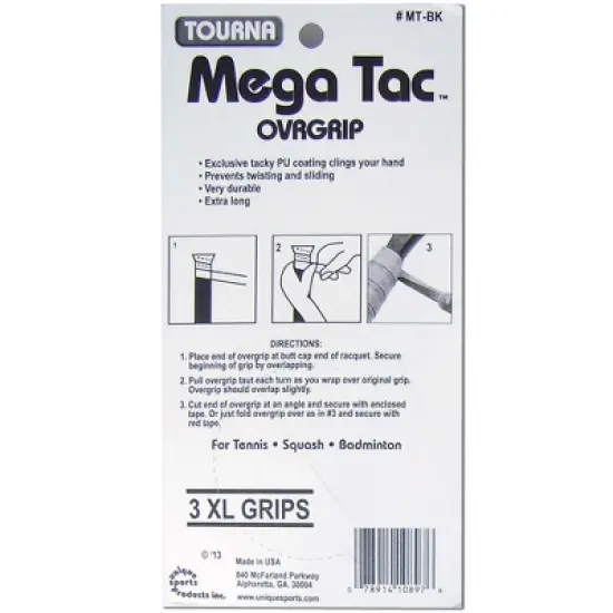 Tourna Mega Tac Tennis Racquet Grip image {1}