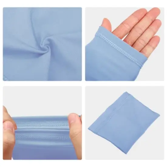 Unique Bargains Arm Shapers Arm Slimming Sleeves Fat Burning Light Weight 1 Pair image {6}