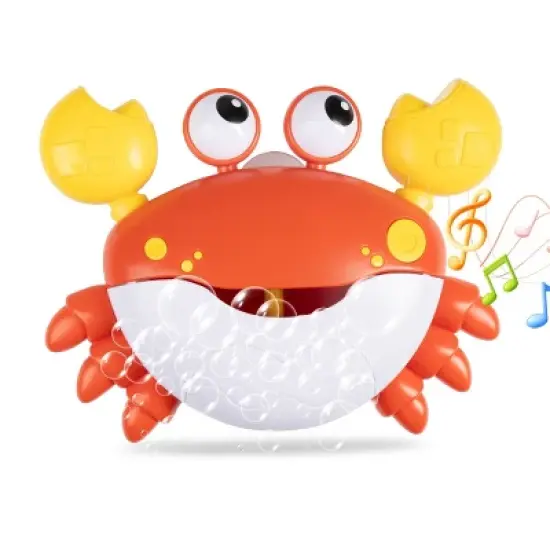 Hoovy Crabby Bubble Bath Bubble Maker with 12 Children's Songs Bath Toy image {7}