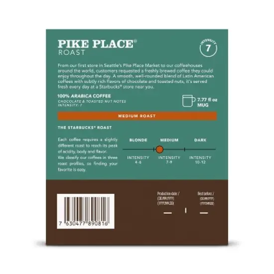 Starbucks  Nespresso VL Core Flavor Variety Pack - 24ct image {5}