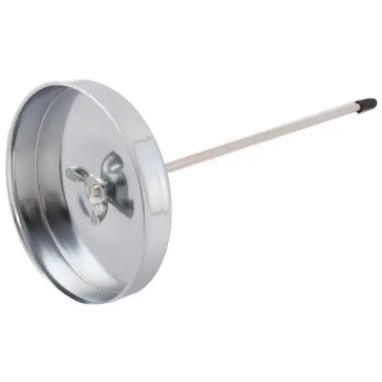 Unique Bargains Base 7.5cm Diameter Stainless Steel Bill Receipt Note Paper Order Memo Holder Spike Stick image {1}