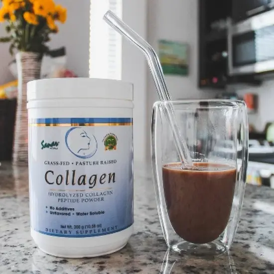 Sanar Naturals Hydrolyzed Collagen Peptide Powder - 10.58oz image {7}