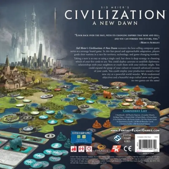Fantasy Flight Games Sid Meier's Civilization: A New Dawn Board Game image {1}