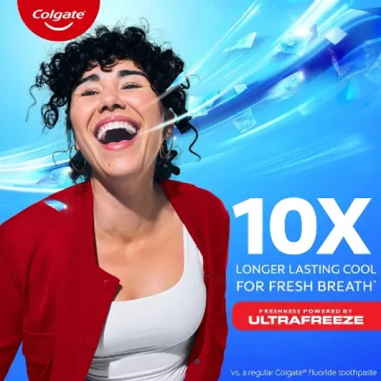 Colgate Max Fresh Toothpaste Clean Mint - 6.3oz/3pk image {4}