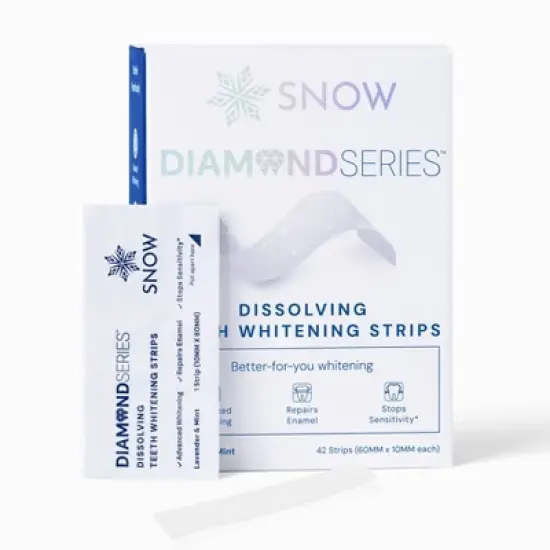 Snow Diamond Series Dissolving Teeth Whitening Strips - 42ct image {12}