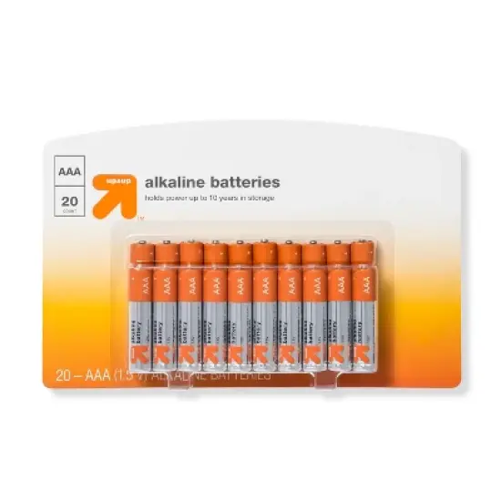 AAA Batteries - Alkaline Battery - up & up&trade; image {3}