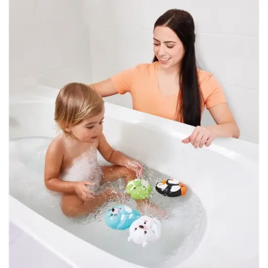 Kidoozie Splish n Splash Squirting Friends, Bathtime Tub Toy for Toddlers Ages 12 Months and Older image {1}