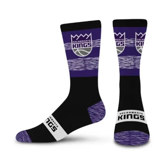 NBA Sacramento Kings Mixer Crew Socks - Large image {3}