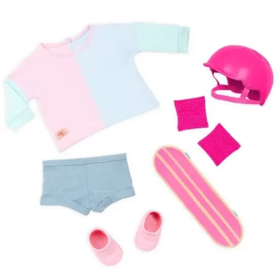 Our Generation Yanika 18" Skateboarder Doll image {3}