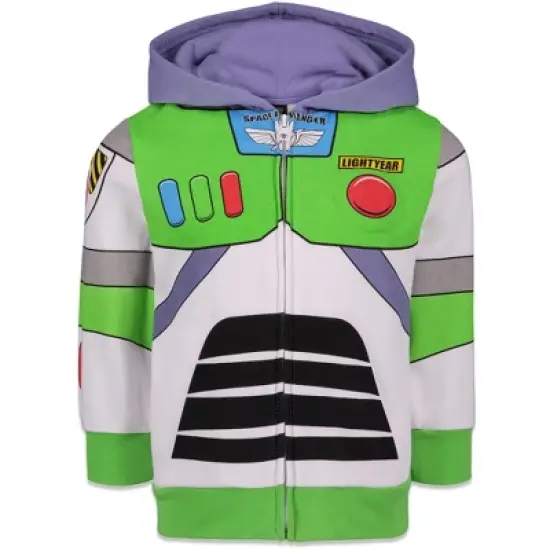 Disney Pixar Pixar Toy Story Buzz Lightyear Fleece iTalk Zip Up Hoodie Toddler image {12}