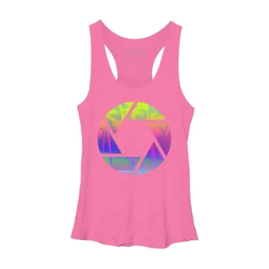 Women's Design By Humans Capture the Summer By clingcling Racerback Tank Top image {3}
